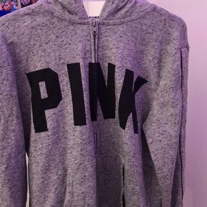 PINK zip up hoodie